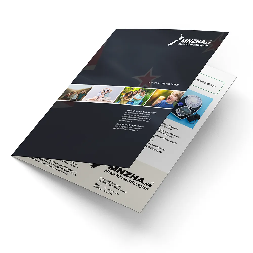 MNZHA Folder print design