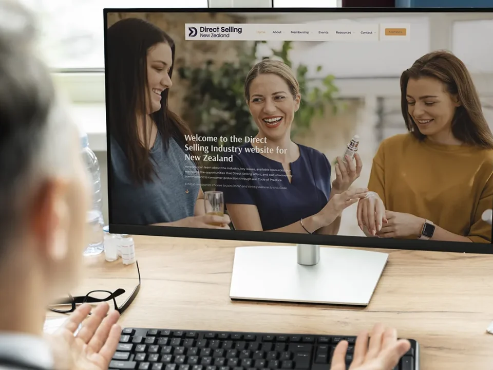DSNZ website design - Finity