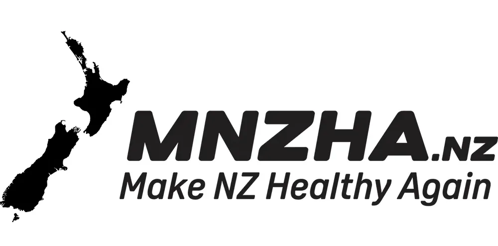 MNZHA - Make NZ Healthy Again - logo design
