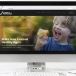 MNZHA - Make NZ Healthy Again - web design logo print